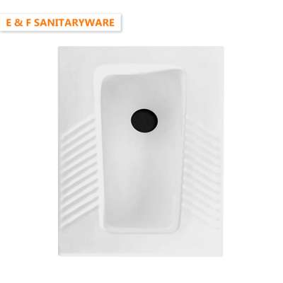 new design ceramic squat pan for toilet price cheap ceramic squatting pan