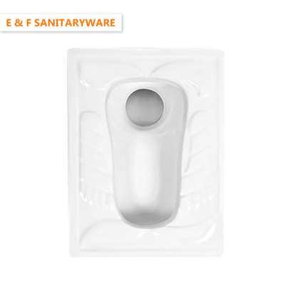 sanitary ware manufacturer squat toilet pan for public ceramic squatting pan for sale