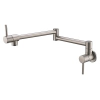 Goose neck single hole deck mounted 360 rotating sink faucets for kitchen