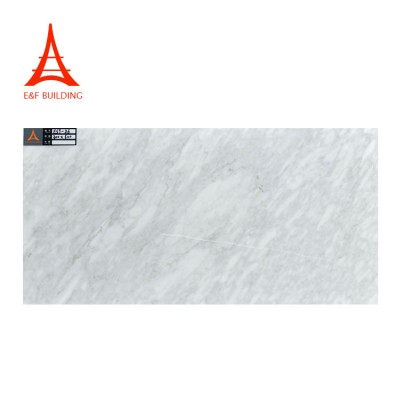 Soluble salt polished glazed marble tabletop new white marble slab for bathroom wash basin