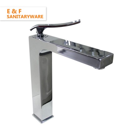 E&F sanitary ware 2 hole bathroom wash hand basin faucet mixer taps luxury single lever low wash basin mixer