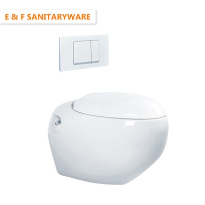 Foshan Sanitary Ware Modern Bathroom wall hung back to wall toilet price wall mounted toilet bowl